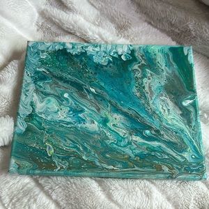 Fluid Acrylic Painting